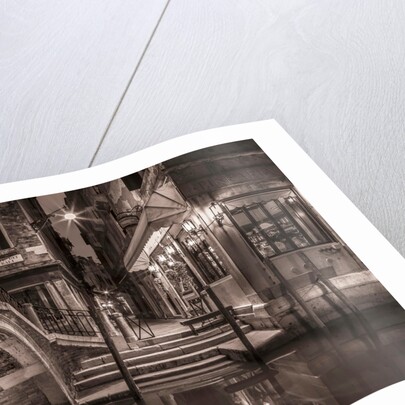 Cafe by canal, Venice by Assaf Frank